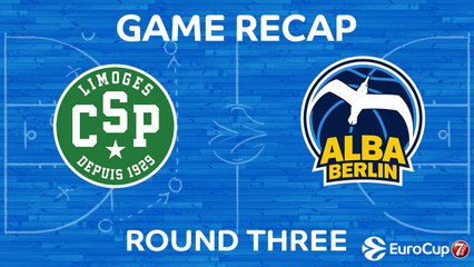 Highlights: CSP Limoges - Alba Berlin