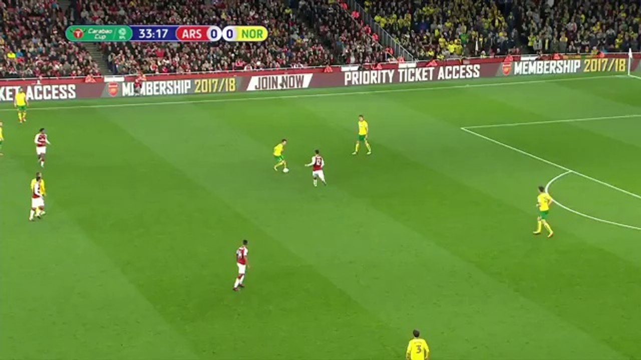 Arsenal VS Norwich City 2-1 - All Goals & highlights - 24.10.2017 ᴴᴰ