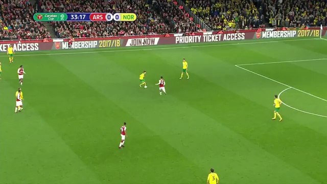 Arsenal VS Norwich City 2-1 - All Goals & highlights - 24.10.2017 ᴴᴰ