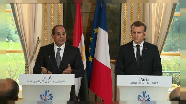 Macron e Sissi: Falou-se muito de negócios e pouco de direitos humanos