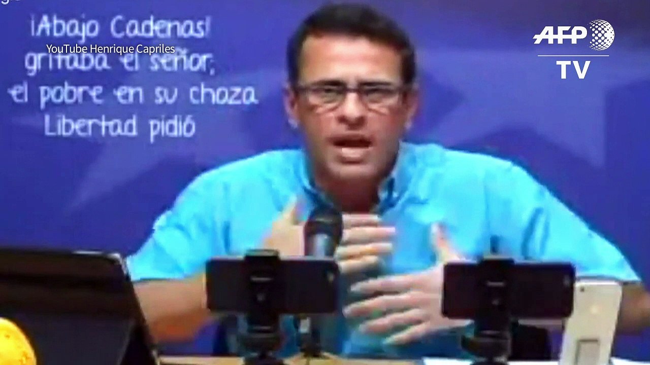 Capriles anuncia retiro de coalición opositora venezolana