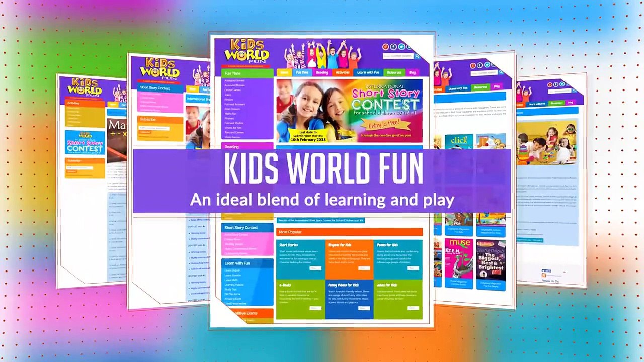 Learn with fun! Best Educational Website...