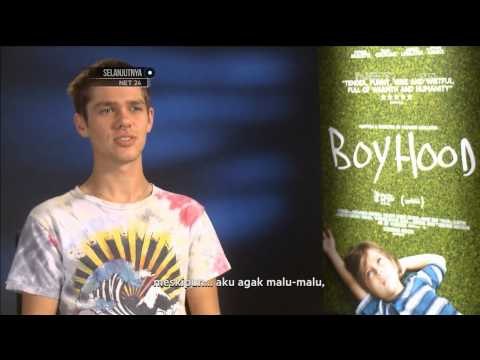 Sutradara dan Pemeran utama film Boyhood