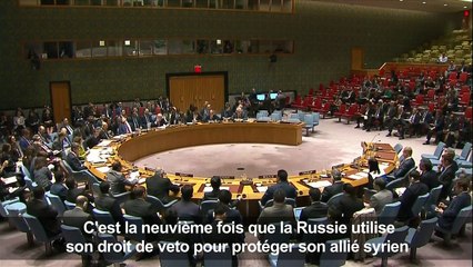 Veto de Moscou à une résolution sur les armes chimiques en Syrie