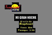 Mi Gran Noche - Raphael (Karaoke)