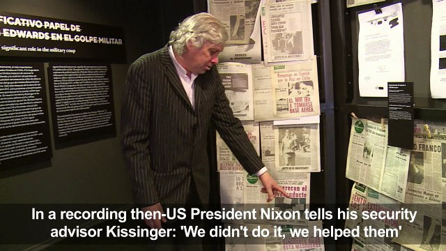 Chile museum displays declassified CIA papers on Pinochet coup