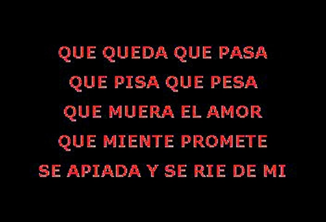 Muera El Amor - Rocio Jurado (Karaoke)