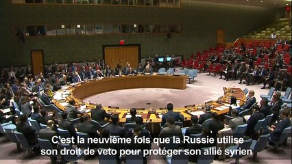 Veto de Moscou à une résolution sur les armes chimiques en Syrie