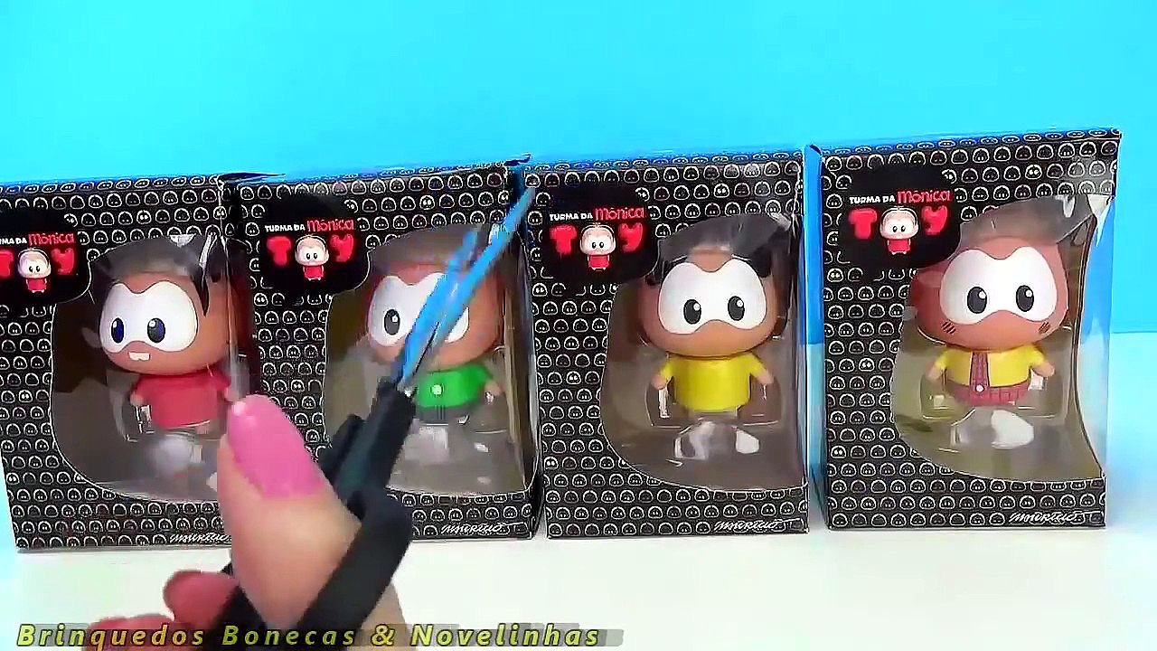 Mônica Toy Coleção Completa Massinha Play-Doh Brinquedos em Português | Turma da Mônica Toy