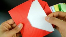 How to make a simple paper envelope (without glue)?