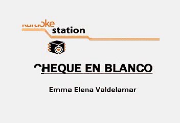 Paquita la del Barrio - Cheque en blanco (Karaoke)