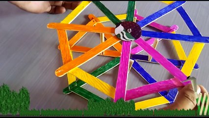 how to make a ferris wheel at home