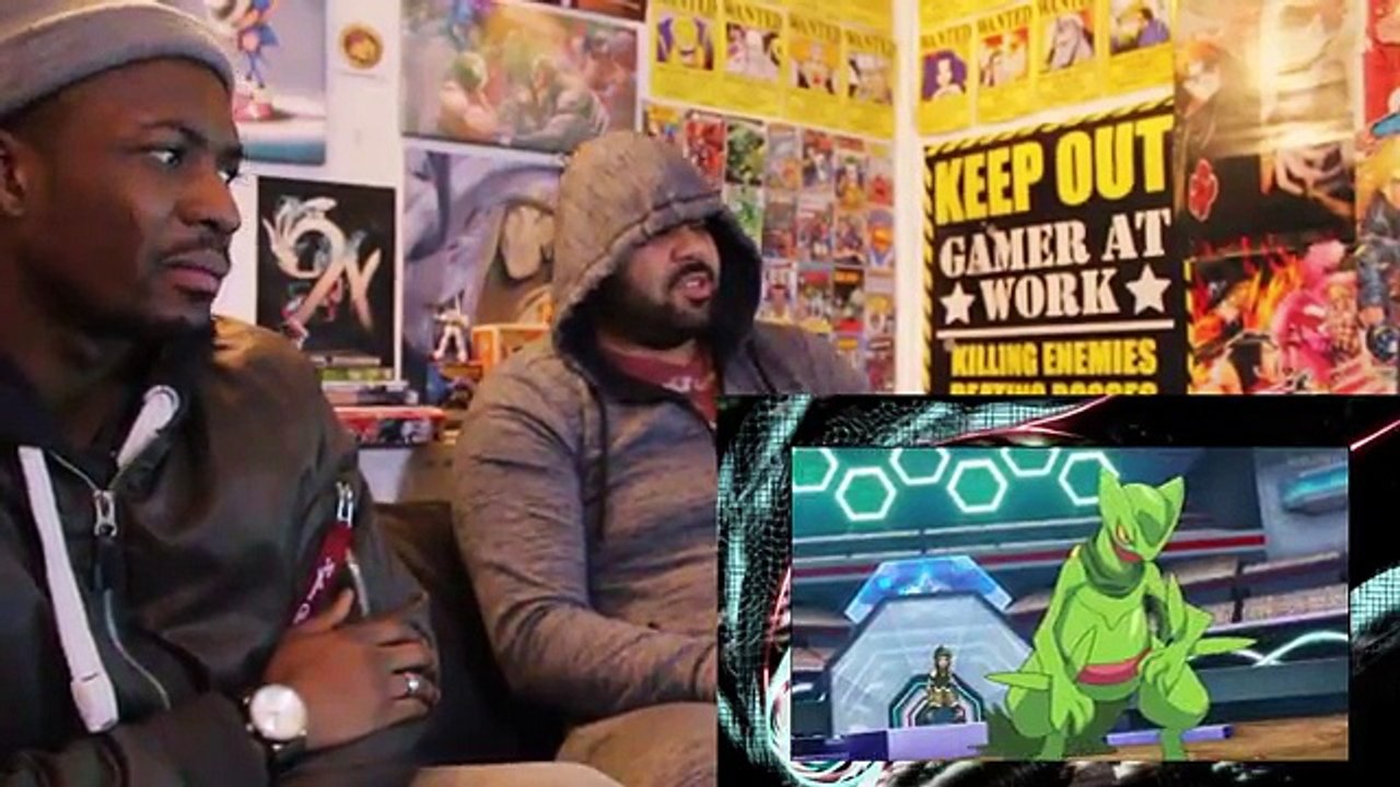 Anime Gas Ems #24: Pokémon (Ashs Greninja vs Mega Sceptile - Ash vs Sawyer)