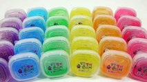 Combine Jelly Slime All the Colors Heel Clay DIY Learn Colors Slime Icecream Surprise Toys