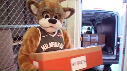 Milwaukee Bucks Surprise Kids with Free Halloween Costumes