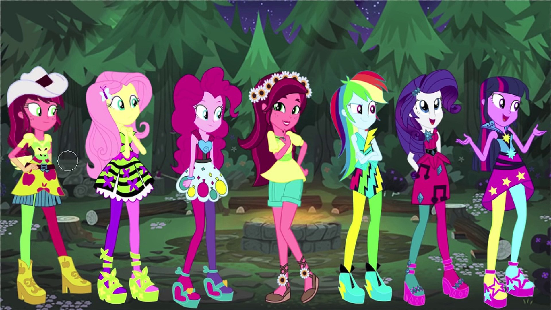 My Little Pony Equestria Girls Transforms Legend Of Everfree Color Swap Awesome Toys Tv Video Dailymotion