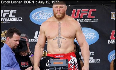 Georges St-Pierre vs Brock Lesnar Who is younger and richer?