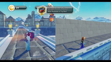 Disney Infinity - FROZEN ELSA - TOY BOX - GAMEPLAY - CHALLENGE - Annas Quest (HD)