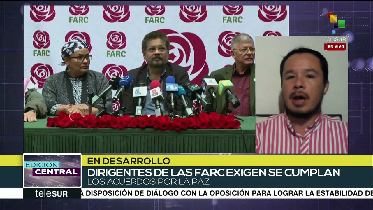 Miembros del Congreso colombiano piden impedir acceso a partido FARC