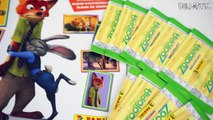 Disney Zootopia Panini Stickers Surprise Blind Bags and Sticker Book! - Cute Scenes from the Movie!