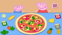 ☀ Peppa Pig Lets Make Pizza ☀ Peppa Pig Making Pizza ☀ Peppa Pigs Holiday App Demo For Kids