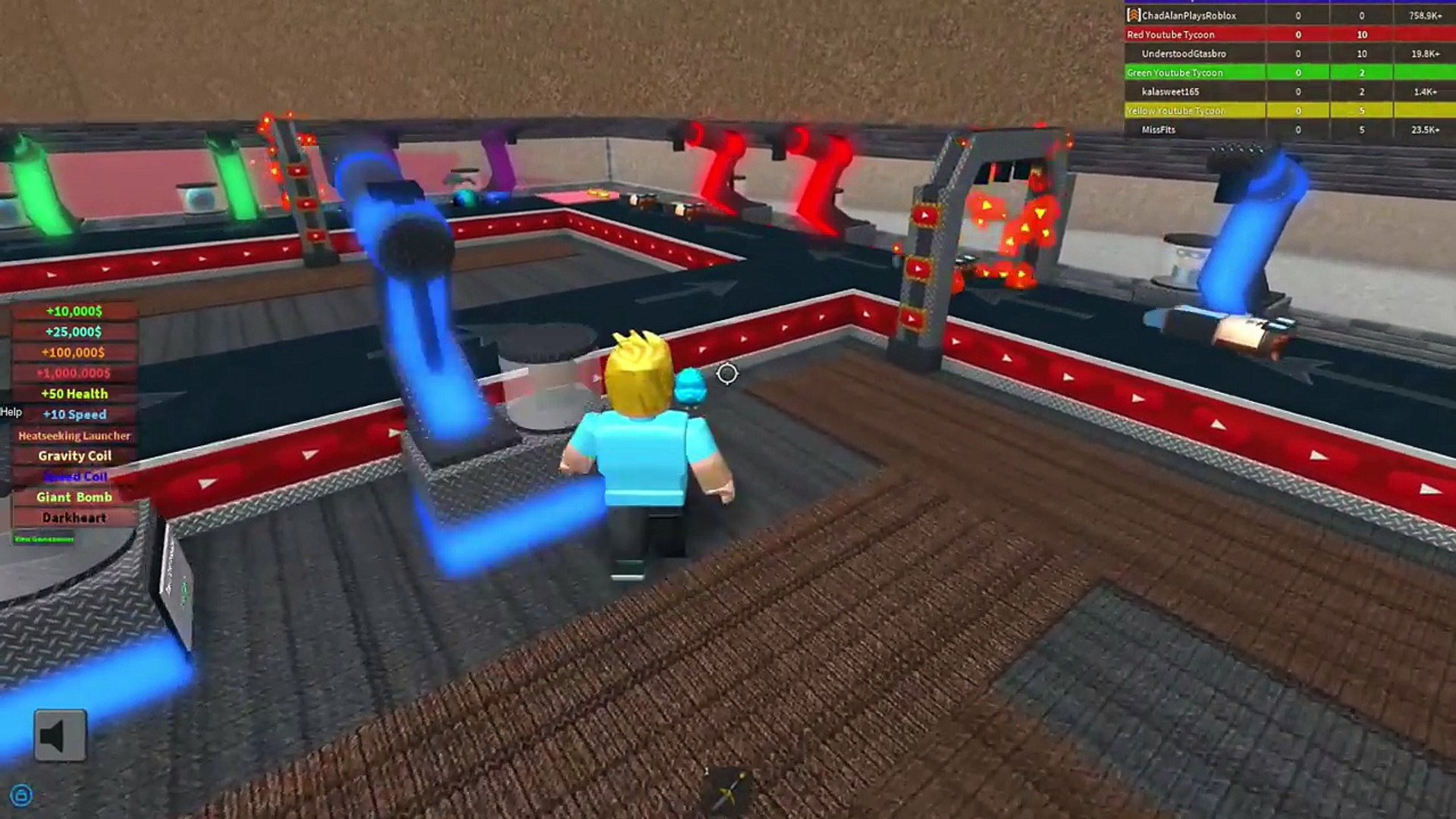 Youtube Roblox Gamer Chad Tycoon