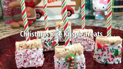 Christmas Rice Krispie Treats (How To)