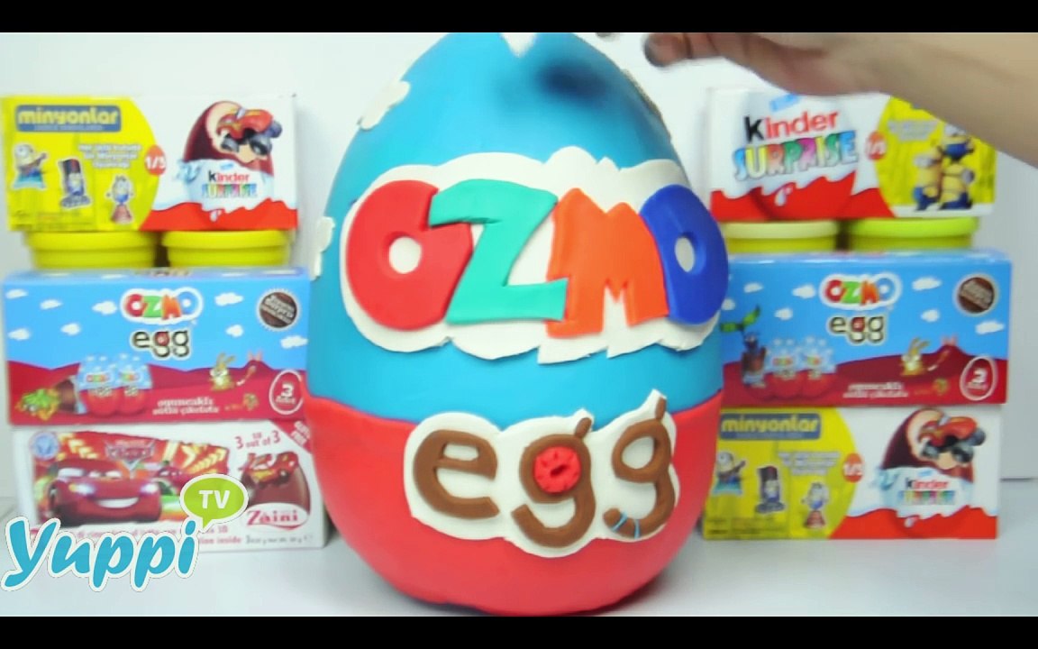 Ozmo Egg Dev Sürpriz Yumurta Açma - Oyun Hamuru YuppiTV Ozmo Fun Oyuncak