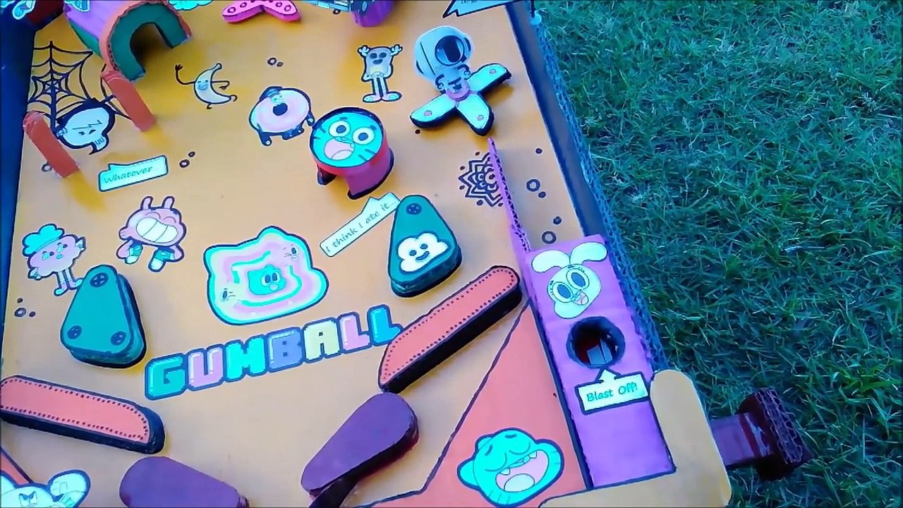 NEW MECHANISM! | Yowawerts Cardboard Pinball Machine