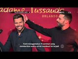 Ricky Martin meresmikan patung lilinnya