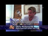 Chris Hemsworth menjadi peoples sexiest man alive