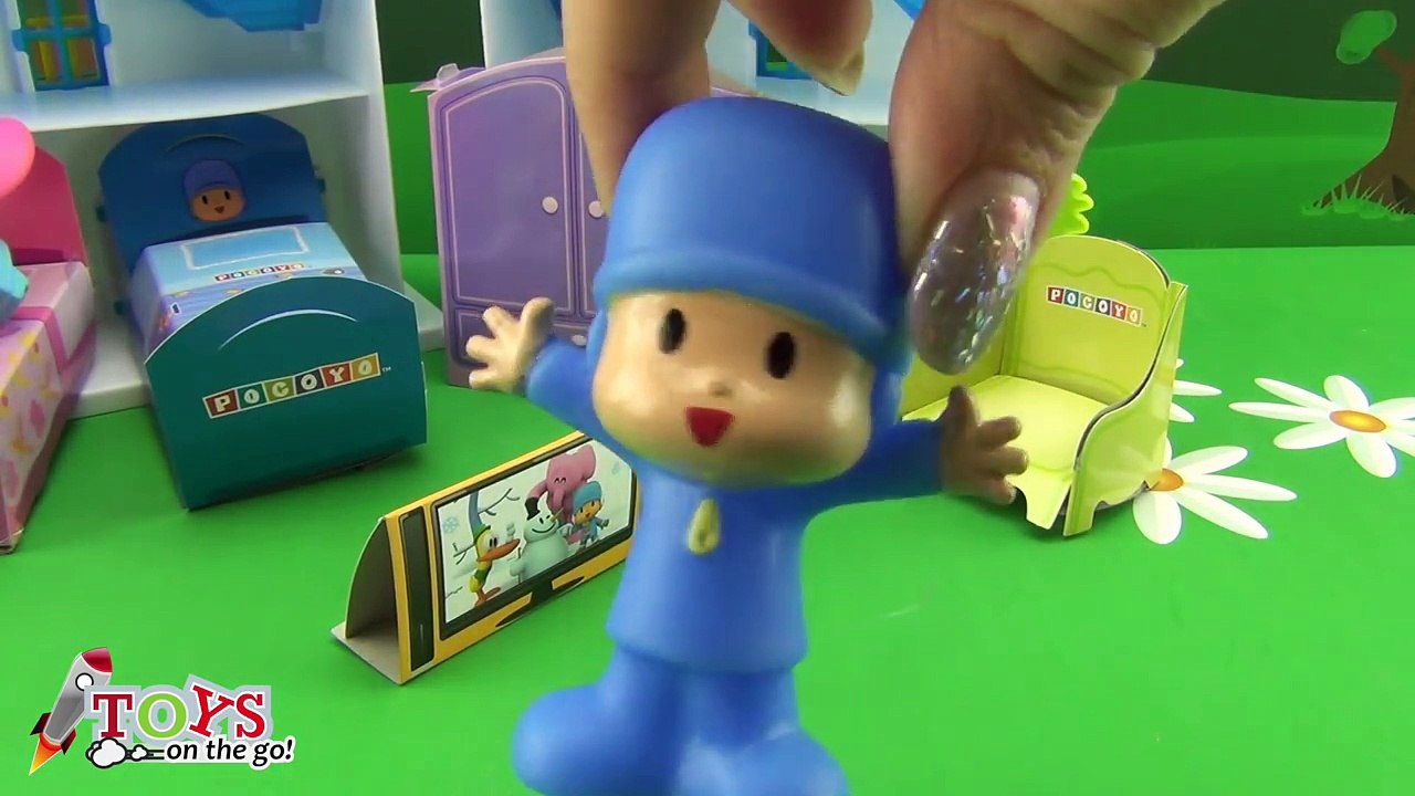 Vídeos de Pocoyo: Mi casita, Bola formas y colores y Pocoyo Disco