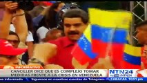 Canciller colombiana aseguró que cada vez es más complejo tratar con el gobierno de Nicolás Maduro y tomar medidas frente a la crisis de Venezuela
