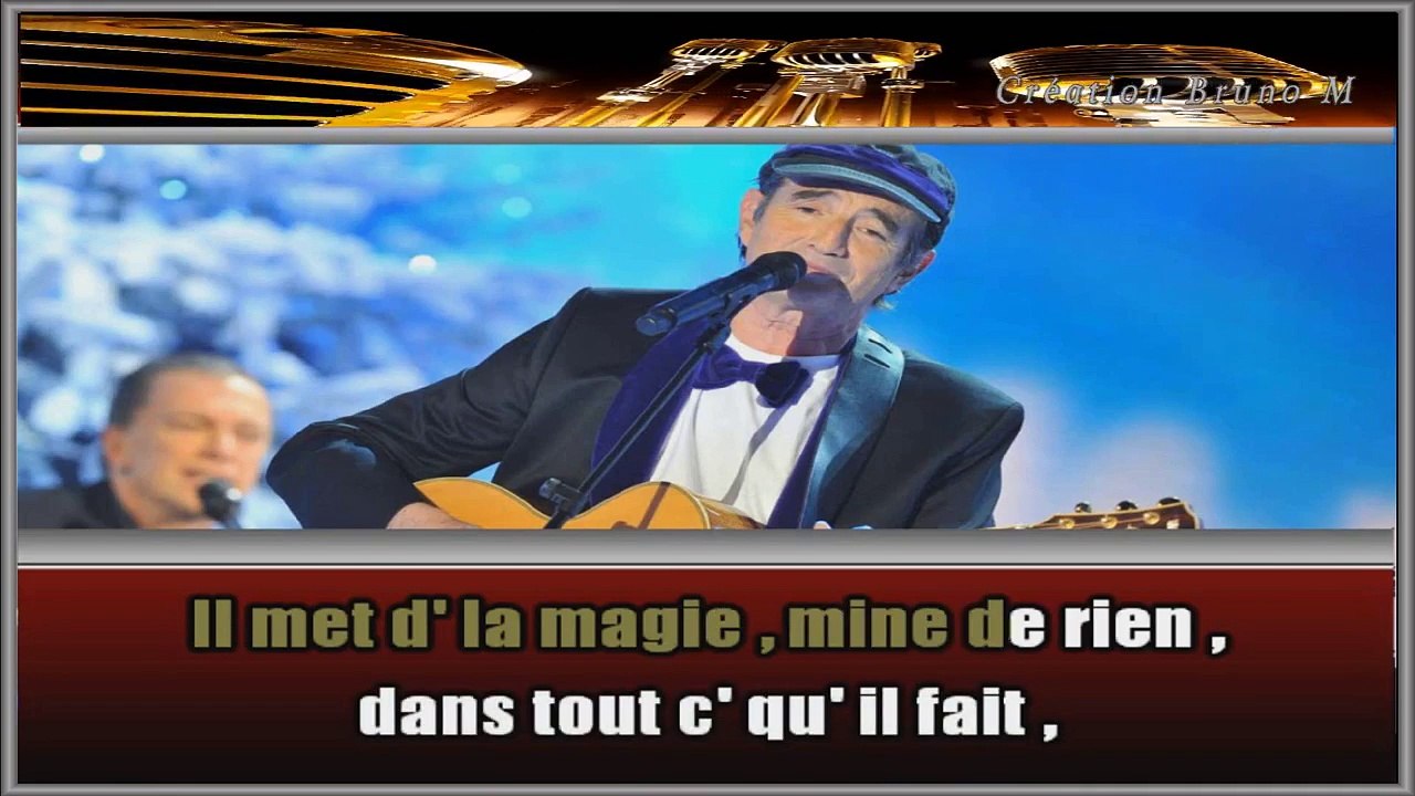 Hervé Cristiani - Il est libre Max KARAOKE / INSTRUMENTAL