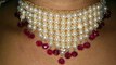 How To Make Bridal Necklace // Designer Pearls Necklace // DIY // Chokar // Home Made Tutorial