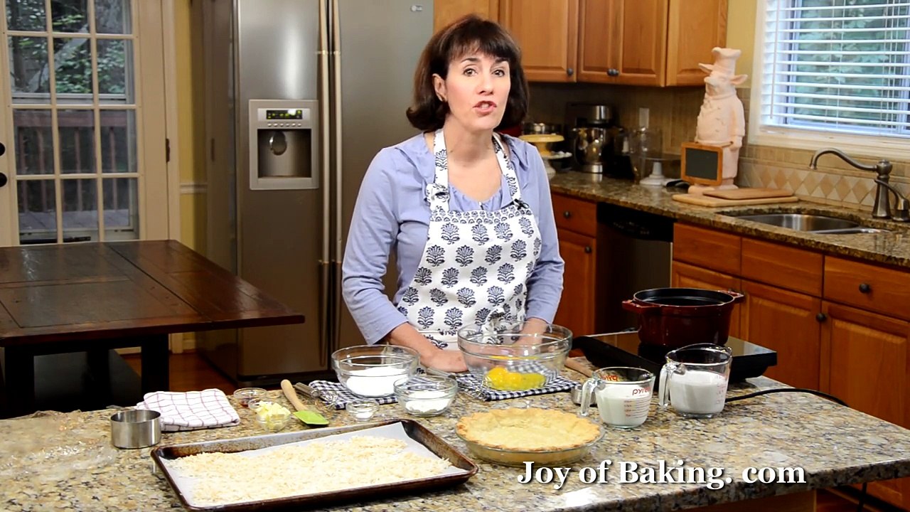 Coconut Cream Pie Recipe Demonstration - Joyofbaking.com