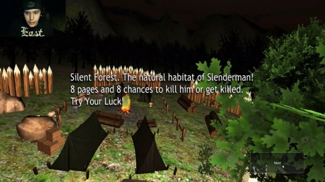 Slenderman Must Die Chapter 3: Silent Forest 8 Pages Gameplay