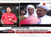 Rizieq Shihab Penuhi Panggilan Pemeriksaan Sebagai Tersangka