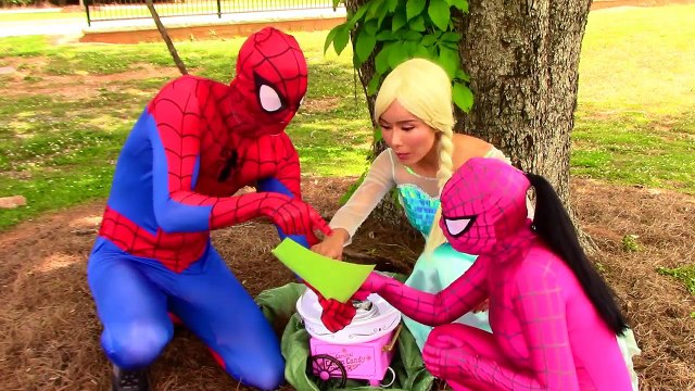Spiderman vs Joker, vs Elsa: Bathroom Toilet Flush battle round 2 Funny Superheroes IRL