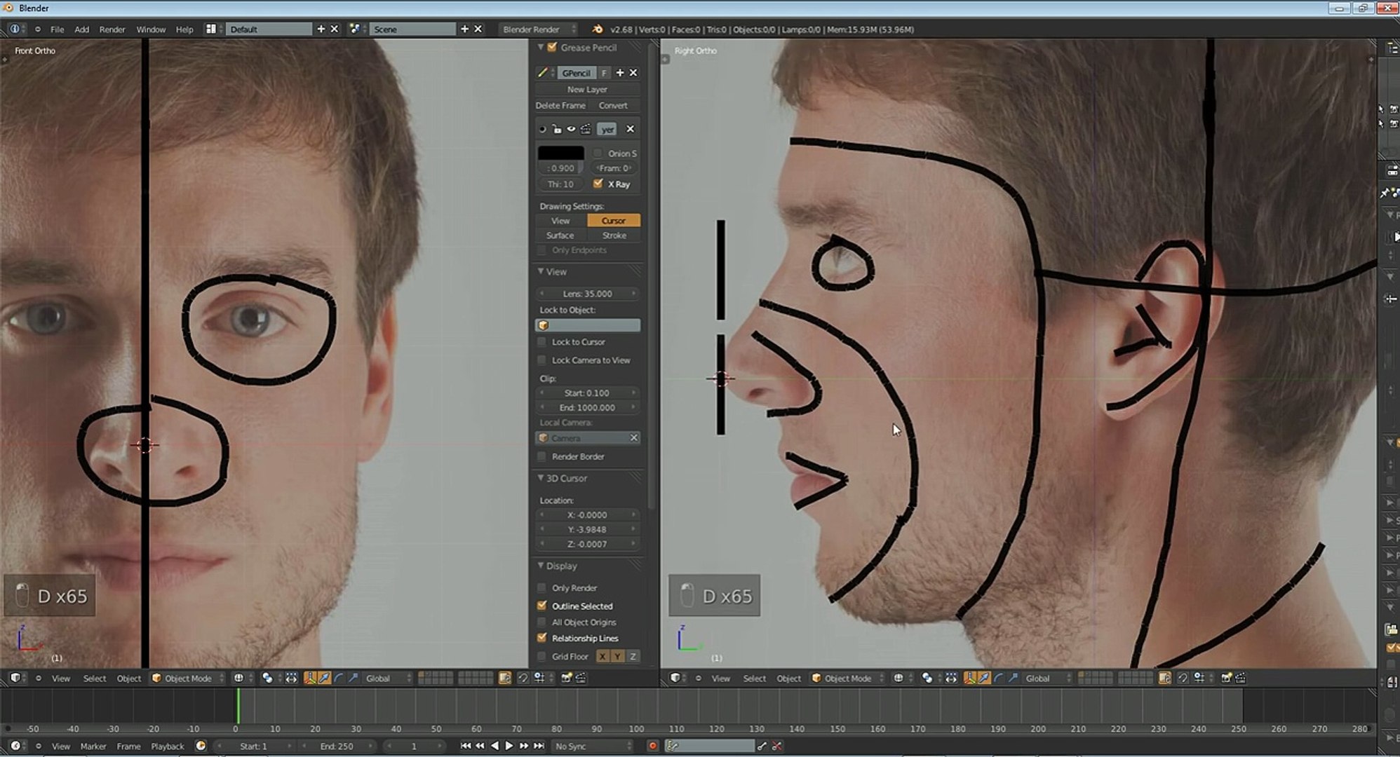 How To Model A Low Poly Human Head In Blender Part 1 影片dailymotion