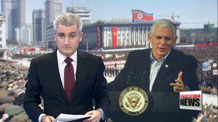 U.S. Vice President Mike Pence says North Korea is more isolated than ever