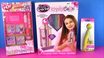 Cra-Z-Art Shimmer n Sparkle DIY Water Bottle!Beauty Set Lip Gloss Nail Polish! SHOPKINS Pen