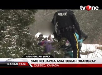 Keluarga Asal Suriah Ditangkap di Perbatasan Kanada