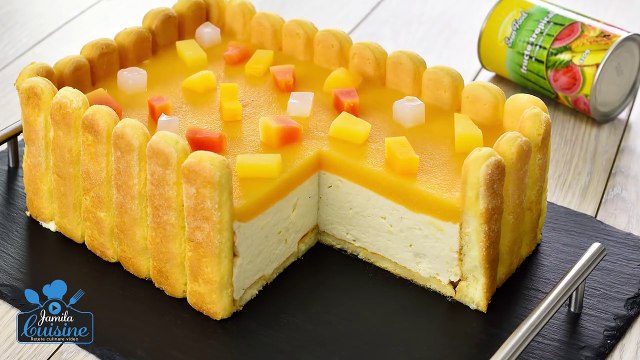 Tort diplomat cu fructe tropicale (CC Eng Sub) | JamilaCuisine