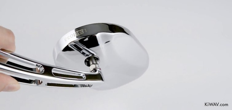 Motorcycle Mirrors Stark Chrome Magazi | KiWAV