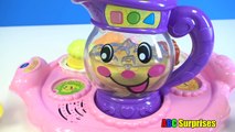 Learning for Toddlers and Children Learn Shapes Colors Pretty Party Playset Toy Tea Set ABC Surprise