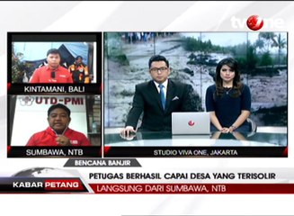 Banjir Bandang di Sumbawa, Bantuan Capai Desa Terisolir