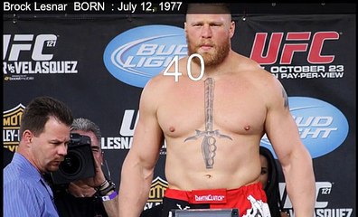 Brock Lesnar vs Conan OBrien Who is younger and richer?