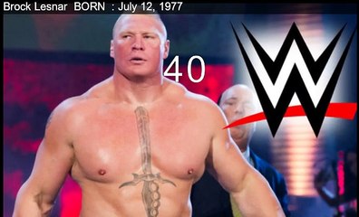 Brock Lesnar vs Anthony Joshua Who is younger and richer?