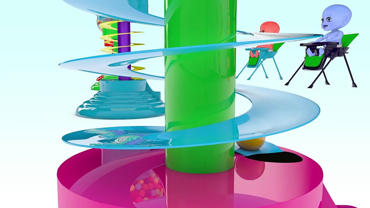 Learn Colors with 3D Baby Gumball Candy Part 2 - Colours for Kids Children Toddlers
